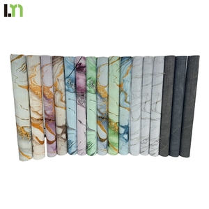 Film PVC imitation marbre pour revêtement <span class=keywords><strong>de</strong></span> meubles <span class=keywords><strong>de</strong></span> cuisine, décoration murale, autocollants décoratifs pour la maison - Product Image 2