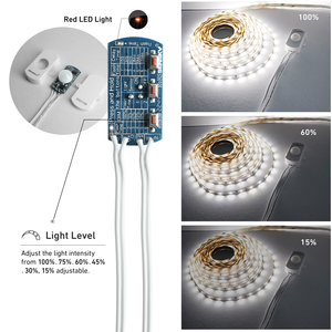 BS010 소형 PIR 모션 센서 스위치 <span class=keywords><strong>DC</strong></span> 12V 적외선 인체 감지 램프 스위치 - Product Image 5