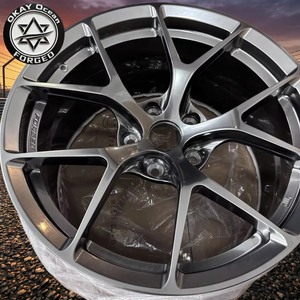 Ruedas Ligeras Forjadas OKO de 18, 19, 20, 21 y 22 Pulgadas con Orificios de Alivio y Radios 5x112/5x114.3/5x120 para BMW M3/M4, Porsche <span class=keywords><strong>GT3</strong></span>, Audi - Product Image 1