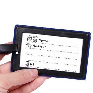 Customized Luggage Tags Silicone Personalized Travel Labels With Anime Cartoon Design For Baggage Identification - Product Image 1