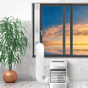 <span class=keywords><strong>Kit</strong></span> <span class=keywords><strong>de</strong></span> <span class=keywords><strong>ventana</strong></span> <span class=keywords><strong>de</strong></span> <span class=keywords><strong>aire</strong></span> <span class=keywords><strong>acondicionado</strong></span> Manual portátil para uso doméstico ajustable 5,9 pulgadas <span class=keywords><strong>de</strong></span> diámetro 59 \ "<span class=keywords><strong>de</strong></span> longitud manguera <span class=keywords><strong>de</strong></span> plástico para - Product Image 6