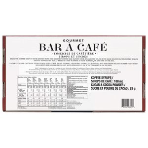 Set de Regalo de Café <span class=keywords><strong>Gourmet</strong></span> con 4 Deliciosos Jarabes, 2 Azúcares Saborizados, 1 Cacao en Polvo, 7 Piezas, Hecho en China - Product Image 2