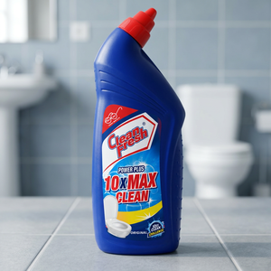 Nettoyant WC puissant en liquide pour surfaces céramiques de salle de bain, élimination des taches, des dépôts de calcaire et des odeurs, nettoyage en profondeur, formule hygiénique - Product Image 4