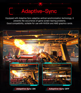 Moniteur d'écran de jeu LED incurvé FHD 32 pouces à synchronisation libre <span class=keywords><strong>144Hz</strong></span> 2ms Wide Screen <span class=keywords><strong>2K</strong></span> Resolution 75Hz 60Hz 165Hz Refresh LCD Monitor - Product Image 6