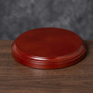 Modern Eco-Friendly Durable Decorative Award Wood <b>Base</b> Stand with Handmade Art Deco Design Customizable for <b>Trophies</b> Decoration - Product Image 1