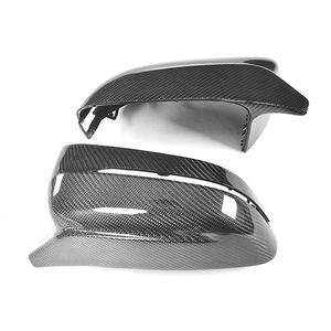 غطاء مرآة الرؤية الخلفية للسيارة من ألياف الكربون طراز M5 لسيارات BMW الفئة الخامسة G30 G20 G28 G11 G12 F90 M5 - Product Image 4