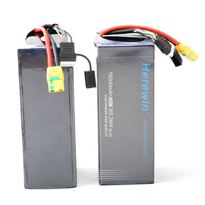 <span class=keywords><strong>Batterie</strong></span> Li-Po Herewin 16000mAh/22000mAh 20C 2PCS <span class=keywords><strong>6S</strong></span> reliées en série AS120 avec connecteur XT90S pour drones agricoles, en stock, couleur noire - Product Image 4