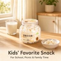 Galletas Crujientes con Sabor a Yogur de Fresa, Snack Saludable para Niños, Desayuno, Escuela, Viajes, 27g