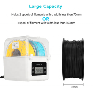 Secador de Impresión SOVOL, Mejor Venta <span class=keywords><strong>y</strong></span> <span class=keywords><strong>Buena</strong></span> Calidad, Caja de Almacenamiento de Filamento de Impresión <span class=keywords><strong>3D</strong></span> de Gran Capacidad para Secado de Filamento PLA ABS PETG - Product Image 6
