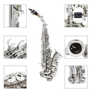 Saxofón Soprano en Tono Bb, Venta Directa de Fábrica al Por Mayor - Ligero con Accesorios Completos, Suministro a Granel Transfronterizo - Product Image 4