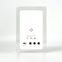 Cadre photo numérique transparent pour objets vidéo NFT en acrylique, moniteur d'art numérique, écran IPS OEM 5, 7, 10 pouces, nouvelle vente chaude 2023, certifié CE RoHS