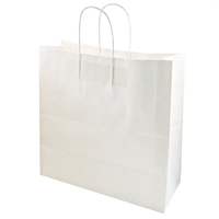 Sac d'emballage en papier doublé de papier aluminium pour poulet frit, avec logo personnalisé imprimé, pour la restauration rapide