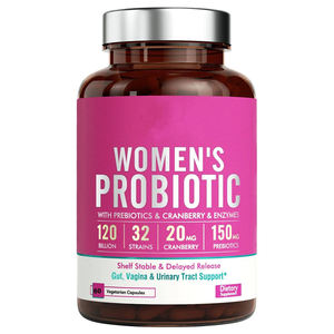Le migliori <span class=keywords><strong>capsule</strong></span> vegane di probiotici femminili probiotici Private Label supportano l'integratore alimentare per la salute della cura vaginale - Product Image 1