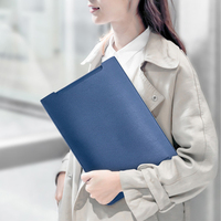 Ensemble de protection multifonctionnel pour ordinateur portable en cuir PU avec tapis de souris de bureau et pochette à câbles – Approvisionnement commercial direct usine