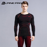 Conjunto de Ropa Interior Térmica para Esquí Alpine PRO para Hombre, 2 Piezas, Transpirable, de Secado Rápido, para Invierno, Deportes, Ropa Interior Larga para la Nieve