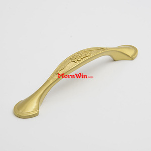 Maniglie ad Arco Moderne in Ottone per Ante di Armadi, Maniglia a <span class=keywords><strong>Fiocco</strong></span> in Rame Massiccio per Uso Alberghiero - Product Image 3