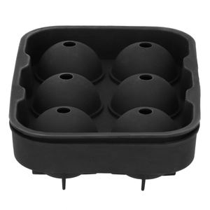 Molde de silicona flexible de 6 cavidades para bolas de hielo, fácil desmolde, para whisky, cócteles y bebidas, para congelador - Product Image 3