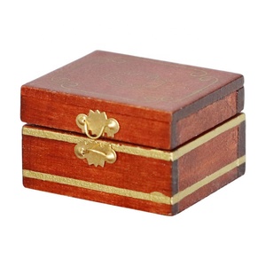 1:12 Nhà búp bê mini đồ nội thất mô hình cảnh thiết lập cổ điển thu nhỏ cảnh quan <span class=keywords><strong>comity</strong></span> hộp đồ trang sức - Product Image 2