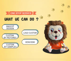 ODM OEM diseño personalizado muñeco de peluche Animal humanoide tiro almohada y Manta mascota bajo MOQ relleno de algodón PP - Product Image 4