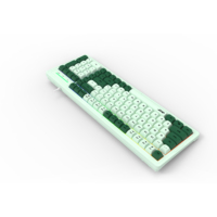Teclado de Membrana USB con Cable Acer de Tamaño Completo, 101 Teclas, Marco Metálico, Ultra Delgado, Anti-Ghosting, Plug and Play para Computadora de Escritorio y Portátil