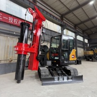 13m Tiefe Mini-Bohrgerät DR-60 - Hydraulische Bohrmaschine mit KUBOTA/ISUZU-Motor für den Tiefbau