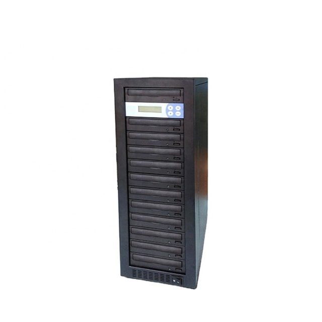 24X Burner 11 Drives CD DVD Duplicator for Copying Blank CD DVD