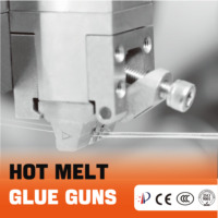 Pistolet à colle thermofusible, applicateur de colle élastique pour produits sanitaires, matériaux non tissés et industrie de la fabrication de couches