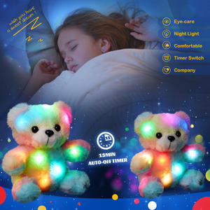 Poupées en peluche électroniques <span class=keywords><strong>Rainbow</strong></span> Bear avec lumières et musique Cadeaux d'anniversaire pour enfants en gros - Product Image 2