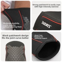 Coudières Hercules pour adultes, 7 mm d'épaisseur, en néoprène compressif, pour la musculation, l'entraînement de force du haut du corps, protection des bras, confort