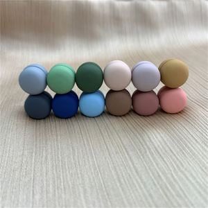 ขายส่งแม่เหล็กติดเสื้อ 29 สี ไม่เป็นขุย สีทอง สีเงิน เข็มกลัดแม่เหล็ก อุปกรณ์มุสลิม เข็มกลัดฮิญาบ - Product Image 4