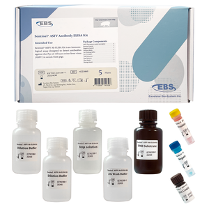 Kit de prueba de diagnóstico Sentinel para animales ASFV Anticuerpo ELISA 5 Placas/Kit con sensibilidad 88.9% Especificidad 100% Certificado ISO - Product Image 3
