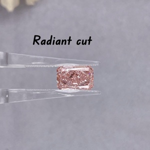 Cojín de diamantes de laboratorio VS de 2ct, diamantes de corte de pera radiante, rosa vivo elegante, hpht IGI CVD, corte de corazón, Diamante cultivado en laboratorio - Product Image 2