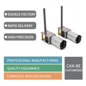 인기 판매 브러시 BLDC 모터 6V 12V 24V 영구 자석 10RPM 20RPM 40RPM 소형 마이크로 고토크 <span class=keywords><strong>DC</strong></span> 웜 기어 전동 모터 - Product Image 3