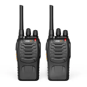 Radio portátil de largo alcance, walkie-talkie de 16 canales, sin licencia, UHF, 2 vías, PMR446, FRS, tamaño Mini