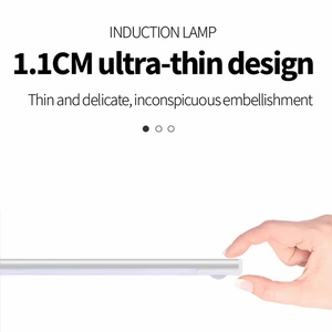 JIANGYU Hareket Sensörlü Led Işıklar 1500mah Yüksek Kapasiteli Gece Lambaları Basit Kurulum Dolap Koridor Odası için Uzun Ömürlü - Product Image 2