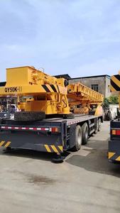 Grue de camion d'occasion QY50K-2 50 tonnes en bon état à prix bas Shanghai QY QAY XCA XCT Grue d'occasion en promotion - Product Image 5