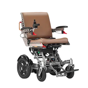 2024 Jianrui 공장-W01A 의료용 고강도 알루미늄 합금 프레임 접이식 장애인 휠체어