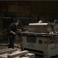 FERLY Ensemble de canapés en bois massif de haute qualité de style minimaliste moderne et table basse pour salon Meubles texturés naturels