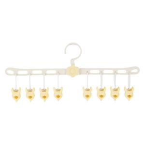 Cloud Shape Baby Hanger With Multiple Clips For Clothes Socks Underwear Drying Rack - Product Image 5