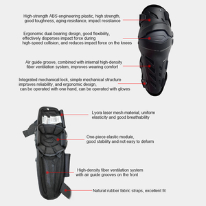 P22 su misura di alta qualità Moto ginocchiera Motocross ginocchiera da ciclismo ginocchiera e stinco per gli uomini - Product Image 3