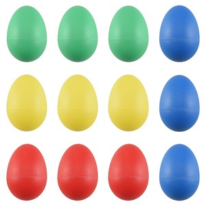 Strumenti a percussione per bambini di alta qualità, shaker a forma di uovo in plastica, giocattoli musicali portatili per lezioni di <span class=keywords><strong>musica</strong></span>. - Product Image 6