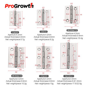 Charnière de porte et de fenêtre à l'<span class=keywords><strong>ancienne</strong></span> en acier inoxydable, noyau en aluminium, charnière de chasse de porte d'armoire en bois - Product Image 5