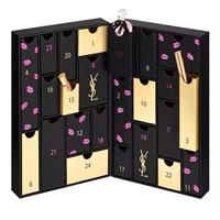 Boîtes de calendrier de l'avent de Noël personnalisées de luxe en rose, boîtes de maquillage vides, emballage pour calendrier de l'avent du Ramadan, boîte cadeau