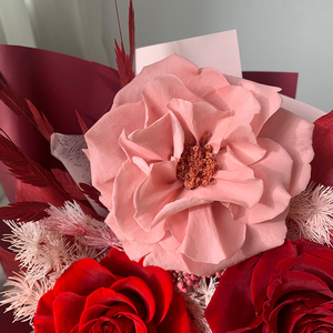 Ramos de Rosas Preservadas Reales Hechos a Mano con Diseño Exquisito para Regalos de Boda y San Valentín, <span class=keywords><strong>Ramo</strong></span> de Flores Secas Preservadas Personalizadas al Por Mayor - Product Image 5