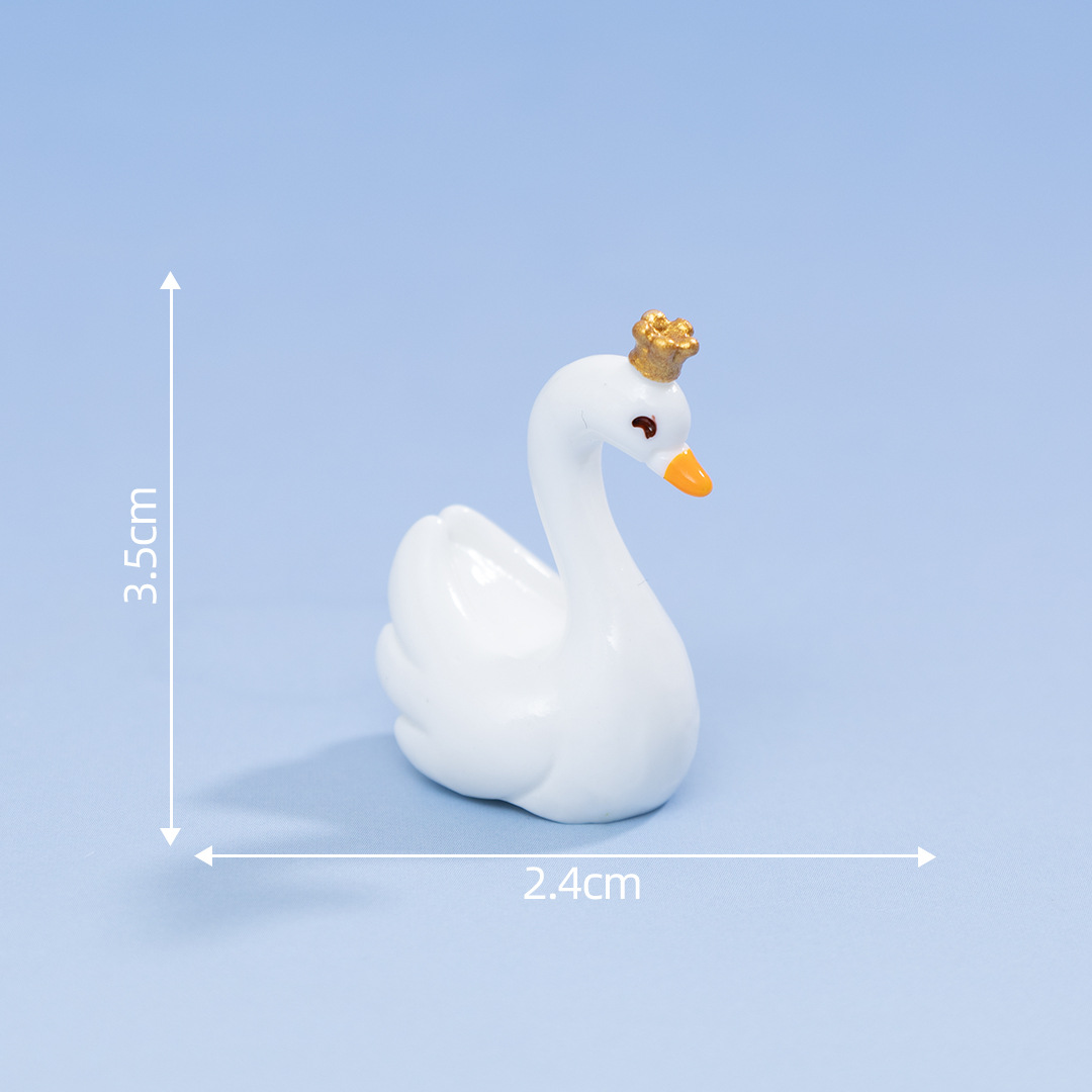 3# หงส์มงกุฎสูงสีขาว