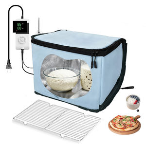 YONGLI Verbesserte Faltbare Gärbox für Brot mit 50-113 ℉   Temperaturkontrolle & 48-Stunden-Timer Brot-Wärmebox mit Metallgestell Teig-Gärbox - Product Image 3