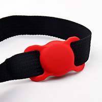 Haute qualité étanche Silicone Pet Airtag Case solide Style Simple Anti-perte GPS Tracker collier pour chat et chien protecteur