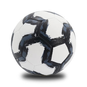 Высококачественный полиуретановый блестящий кожаный футбольный мяч, индивидуальный логотип, сшитый футбольный мяч, размер 5, 4, 3, BSCI/SEDEX - Product Image 3