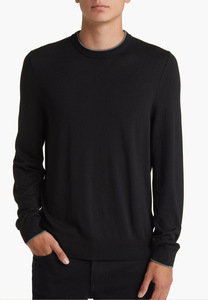 Jersey de punto de moda de cuello alto de invierno, suéter de gran tamaño informal para hombre, suéter liso para hombre - Product Image 5