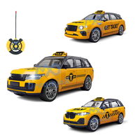 RCC0101CT DreamjoX Scale Novelty Innovative 1:16 27MHz RF RC R/C Radio Remote Control Controlled Taxi Cab Toy Car Vehicle
